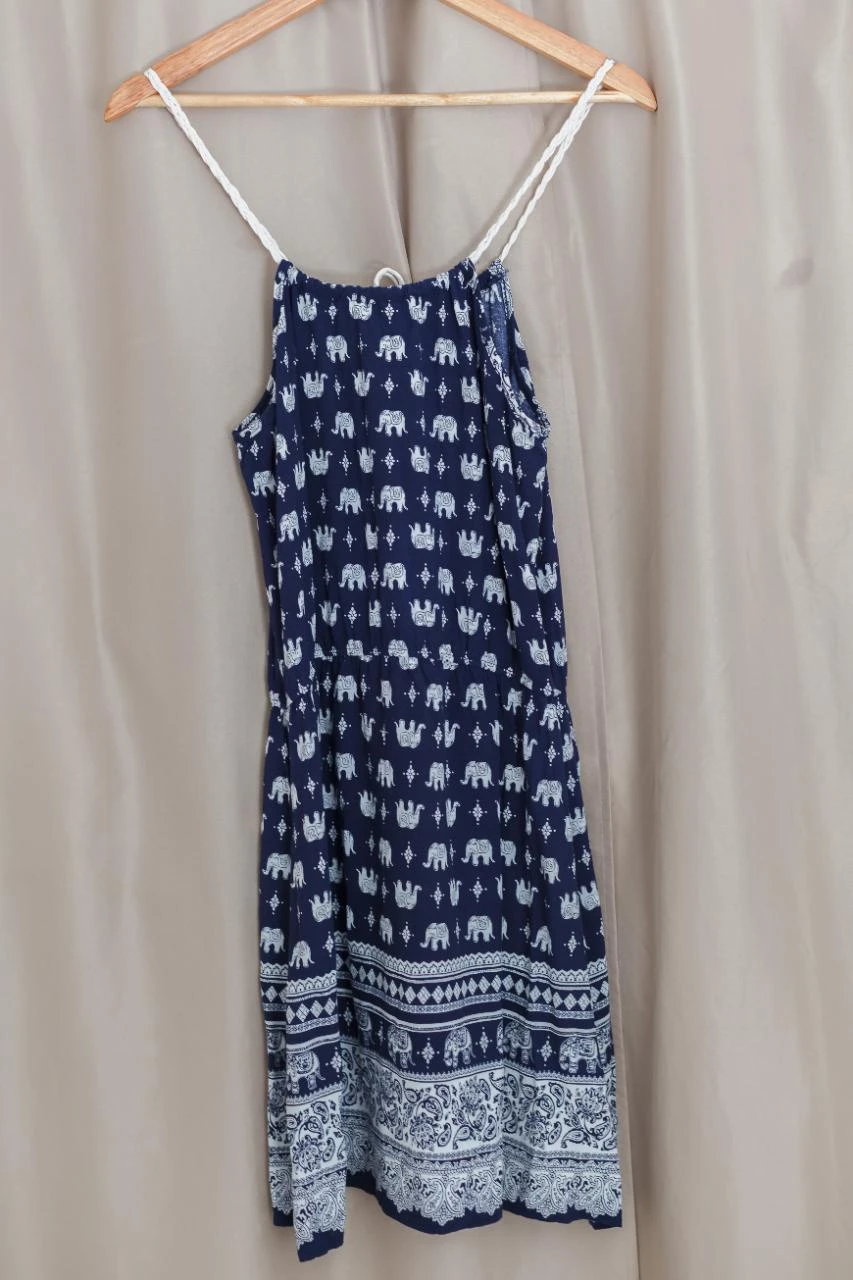 Vestido boêmio chique étnico elefante Airisa M/L – photo 7